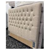 Full Size Headboard by Coaster - Beige Tufted