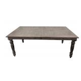 Hooker Traditions Dining Table with 2 Leaves - 79 in L x 42 in W x 30 in H