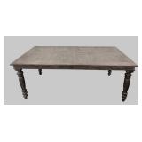 Hooker Traditions Dining Table with 2 Leaves - 79 in L x 42 in W x 30 in H