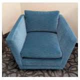 Jonathan Adler Armchair - 35 in W x 35 in D x 17 in Seat H & 30 in Overall Height