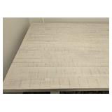 Cream Farmhouse Dining Table - 96 x 42 x 30 in