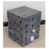 Painted Wood Accent Table - 14 in x 14 in Top, 18 in High #1