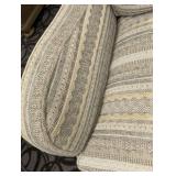 Sam Moore for Hooker Armchair - Striped Upholstery, 30 in W x 32 in D x 36 in H