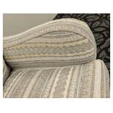 Sam Moore for Hooker Armchair - Striped Upholstery, 30 in W x 32 in D x 36 in H