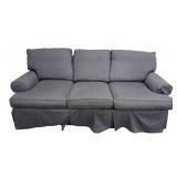 Sofa Navy Slipcover Down-Filled - 84 in W x 36 in D x 36 in H - Seat 20 in