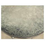 Room & Board Round Glass Top Accent Table RBRAMT27W - 27 in Dia, 26 in H