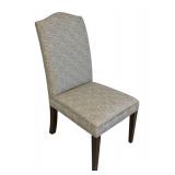 Hooker Furniture Upholstered Side Chair - 20W x 22D x 18 x 38 - Gray Fabric