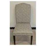 Hooker Furniture Upholstered Side Chair - 20W x 22D x 18 x 38 - Gray Fabric