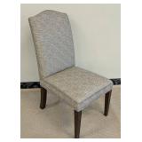 Hooker Furniture Upholstered Side Chair - 20W x 22D x 18 x 38 - Gray Fabric