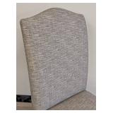 Hooker Furniture Upholstered Side Chair - 20W x 22D x 18 x 38 - Gray Fabric