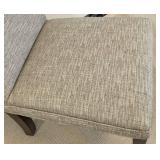 Hooker Furniture Upholstered Side Chair - 20W x 22D x 18 x 38 - Gray Fabric