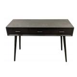 Black Console Table - 3-Drawer - 42 x 15 x 29 in