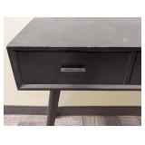 Black Console Table - 3-Drawer - 42 x 15 x 29 in