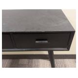 Black Console Table - 3-Drawer - 42 x 15 x 29 in