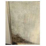 Framed Print Painting 53 x 53 in - Metal Frame & Abstract Landscape