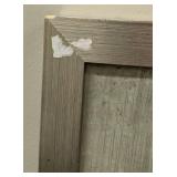 Framed Print Painting 53 x 53 in - Metal Frame & Abstract Landscape