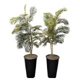 Artificial Palm Plants - Pair - 67 in Tall