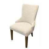 Wellhouse Cream Upholstered Side Chair - 23W x 24D, Seat 19 in, Back 38 in