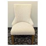 Wellhouse Cream Upholstered Side Chair - 23W x 24D, Seat 19 in, Back 38 in