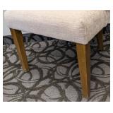 Wellhouse Cream Upholstered Side Chair - 23W x 24D, Seat 19 in, Back 38 in