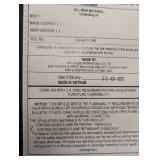 Wellhouse Cream Upholstered Side Chair - 23W x 24D, Seat 19 in, Back 38 in