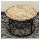 Round Wood Coffee Table - 26 in Diameter & 16 in Height