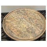 Round Wood Coffee Table - 26 in Diameter & 16 in Height