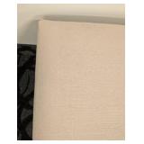 Ottoman - Cream Upholstered - 39 in L x 27 in W x 17 in H