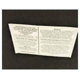 Pair of Faux Leather Distressed Side Chairs - 18W x 23D, Seat 19 in, Back 35 in