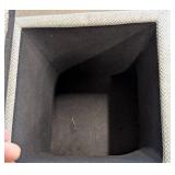 Amelia Tufted Storage Ottoman - Card Gray - 17x17x19