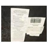 Amelia Tufted Storage Ottoman - Card Gray - 17x17x19