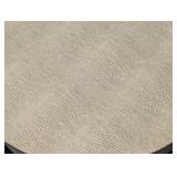 Round Faux Snake Skin Accent Table - 18 in H x 16 in Dia