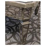 Mirrored Coffee Table - 38 in x 38 in x 19 in