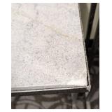 Marble Top Nesting Tables & Pair - Damaged Tops, 24 x 18 in, 26 in H