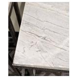 Marble Top Nesting Tables & Pair - Damaged Tops, 24 x 18 in, 26 in H