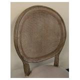 French Provincial Cane-Back Chairs - Set of 4 - 20W x 24D x 19S x 39B