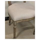 French Provincial Cane-Back Chairs - Set of 4 - 20W x 24D x 19S x 39B