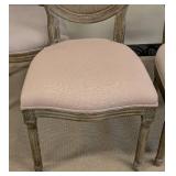 French Provincial Cane-Back Chairs - Set of 4 - 20W x 24D x 19S x 39B