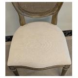 French Provincial Cane-Back Chairs - Set of 4 - 20W x 24D x 19S x 39B