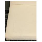 Hooker Furniture Side Chairs - Cream Upholstery Pair, 22 in W x 24 in D, Seat 19 in H, Back 34 in