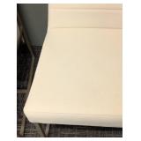 Hooker Furniture Side Chairs - Cream Upholstery Pair, 22 in W x 24 in D, Seat 19 in H, Back 34 in