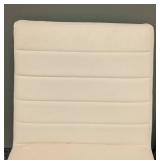 Hooker Furniture Side Chairs - White Upholstery & Bronze Metal Frame (Pair)