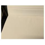 Hooker Furniture Side Chairs - White Upholstery & Bronze Metal Frame (Pair)