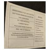 Counter Height Stool - Pleather Upholstered 18 x 18 Seat, 25 in High