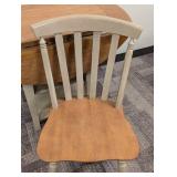 Drop-Leaf Dining Table & Side Chair, 42 in Dia, 30 in H