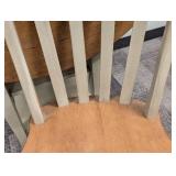 Drop-Leaf Dining Table & Side Chair, 42 in Dia, 30 in H