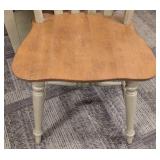 Drop-Leaf Dining Table & Side Chair, 42 in Dia, 30 in H