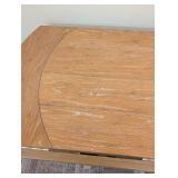 Drop-Leaf Dining Table & Side Chair, 42 in Dia, 30 in H