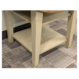 Drop-Leaf Dining Table & Side Chair, 42 in Dia, 30 in H