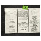 Cream Upholstered Side Chair - 23W x 26D x 20SH x 41H